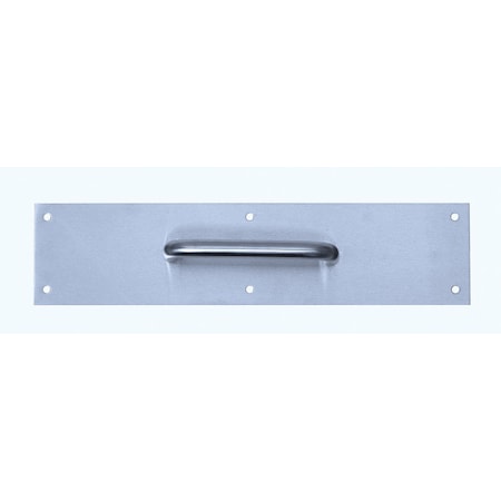 Tell Tell 15 in. L Satin Stainless Steel Silver Stainless Steel Pull Plate DT100067